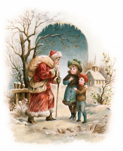 Мальчик и Дед Мороз  (Рождественская история)