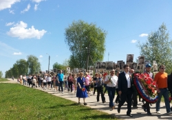 "Бессмертный полк" в селе Кишлеево